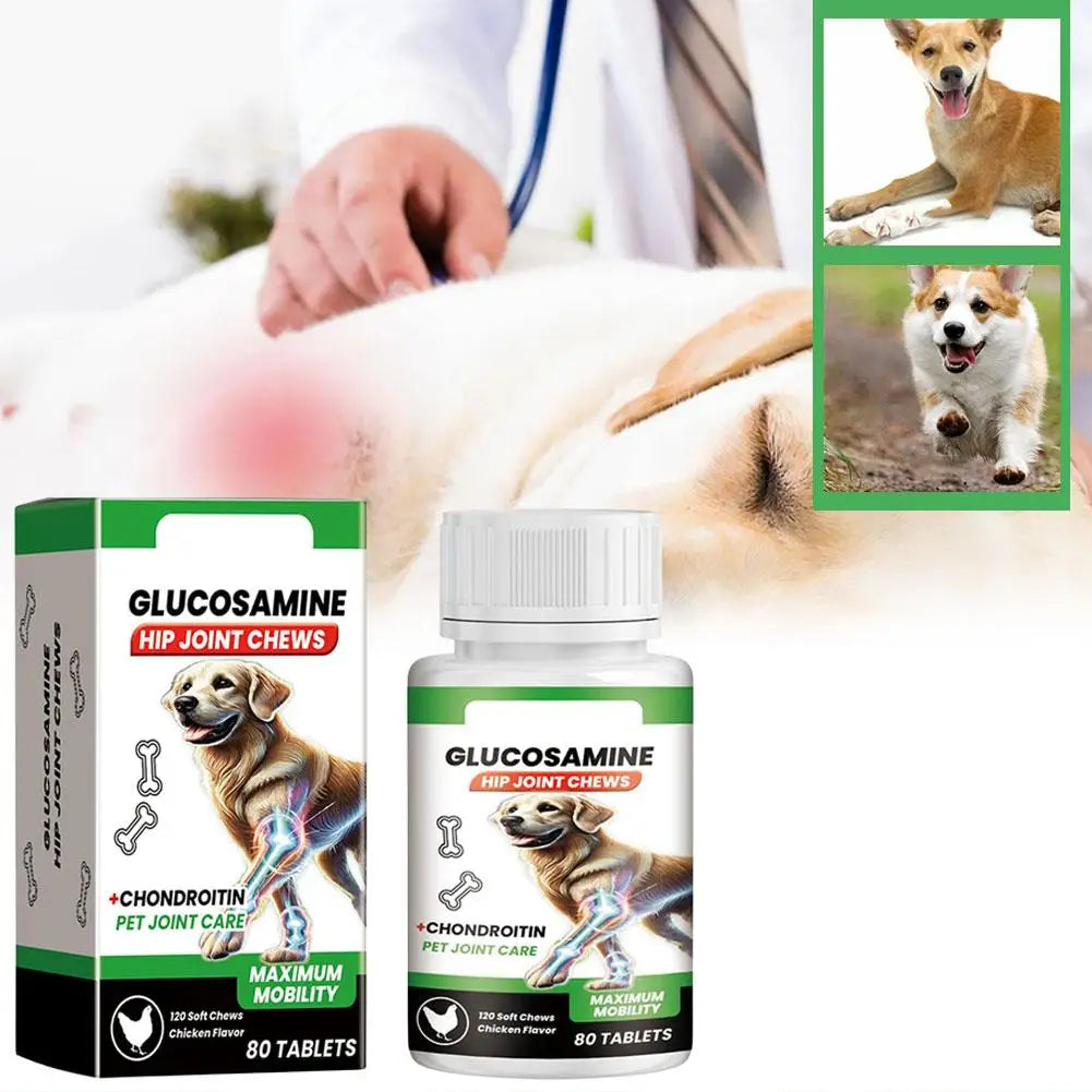 Soft Chew Joint Supplement for Dogs with Glucosamine and Chondroitin