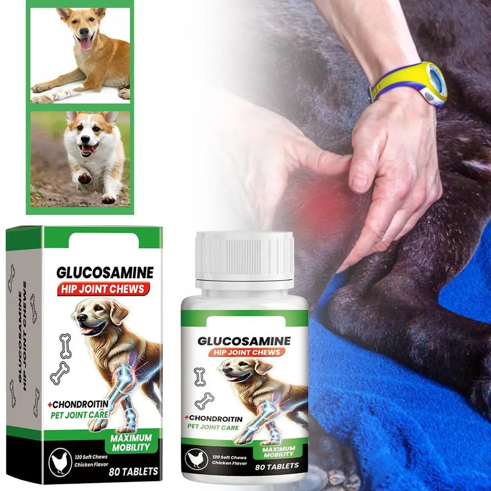 Soft Chew Joint Supplement for Dogs with Glucosamine and Chondroitin